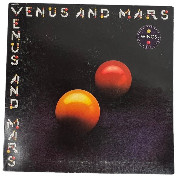 Beatles Paul McCartney & Wings Venus And Mars VInyl LP Record Album WIth Posters - Picture 2 of 13